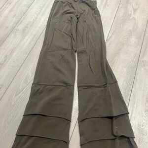 Matilda Jane Olive Wide Leg Tiered Pants